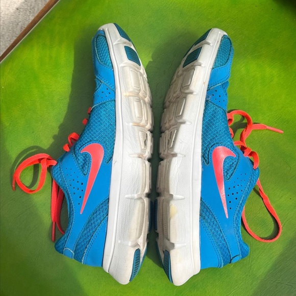 Nike Flex Experience RN2 Running Shoes Women's Size 7.5 Turquoise and Pink - Picture 10 of 11